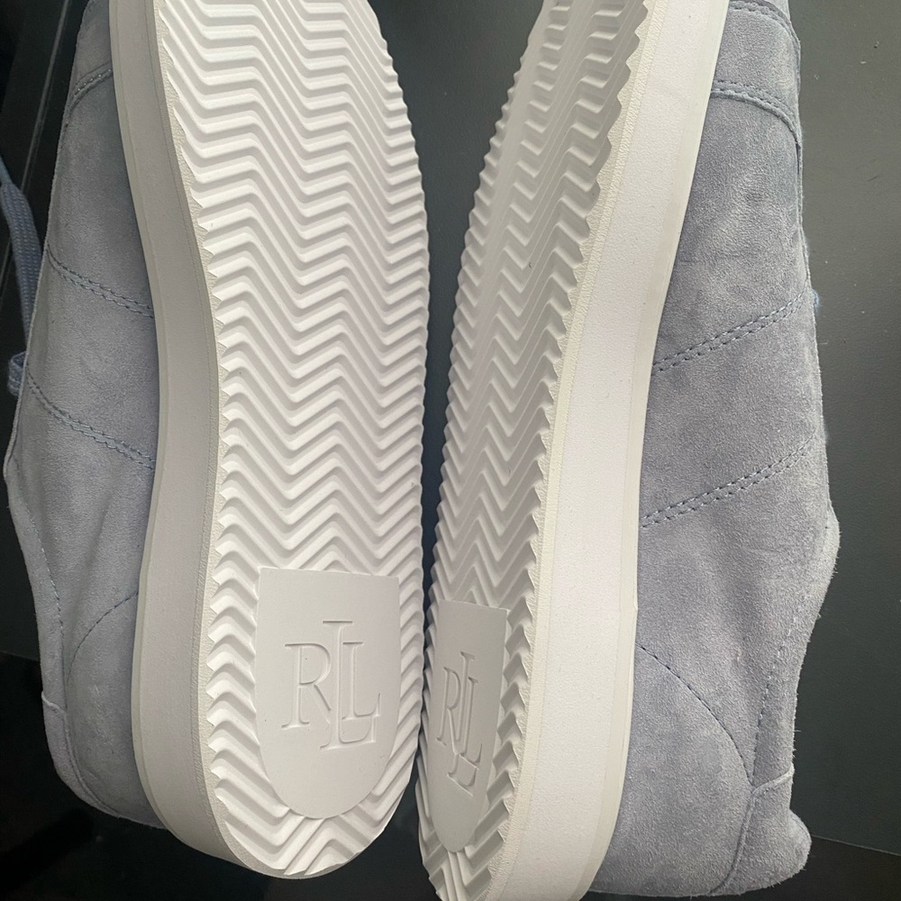 Ralph Lauren Light Blue Women's Sneakers - Picture 2 of 6